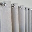 Cortina Para Sala/Suíte De Voal Gaze Linho Com Forro Blecaute 100% Corta Luz Em Tecido 4,00x2,60