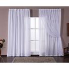 Cortina para Trilho Tradicional 4,00 x 2,60m Verona Voil e Forro - Branco