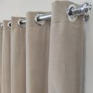 Cortina Para Varão De Voil Linho Com Forro Blackout 100% Em Tecido 5,00x2,68