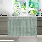 Cortina para Vitrô de Renda Color 2,0m x 0,80cm - Interlar