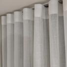 Cortina Para Wave Suiço Trilho Linho Com Blackout 4,00x2,60