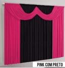 Cortina Paris Para Quarto Ou Sala 2,00 X 1,70 Pink Preto Cortina Paris Para Quarto Ou Sala 2,00 X 1,70 Pink Preto