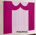 Cortina Paris Para Quarto Ou Sala 2,00 X 1,70 pink rosa Cortina Paris Para Quarto Ou Sala 2,00 X 1,70 pink rosa
