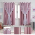 Cortina Pequena Para Janela Infantil 2,70x1,70 Blackout Teen