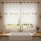 Cortina Pia e vitro Bando Passione Renda Cozinha1,60x0,75x0,20