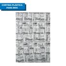 Cortina Plástica 180x180 Impermeável para Box Atlas Primafer 0,08