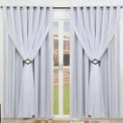 Cortina pratika 2.60m x 1.70m lisa slim bella janela