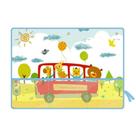 Cortina Proteção Solar Uv Infantil Janela Carro Com Bolsos