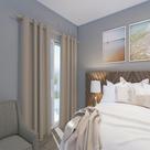 Cortina Pvc Blackout 1Fl 1,30X2,20 Bg