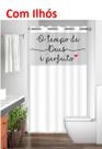 Cortina Pvc Para Box Antimofo Ilhós O Tempo De Deus