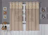 Cortina Quarto Bebê Infantil Menino E Menina Estampada Lisa 2,90x1,80