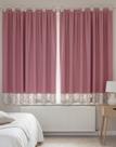 Cortina Quarto menina 2m x 1,70m Floral Rosê Delicada