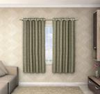 Cortina Quarto/Sala 2,00 X 1,70 Alt Cetim Amassado Fendi Verde