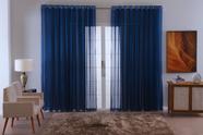 cortina quarto sala voal xadrez charm transparente 6,00x2,80