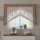 Cortina Renda Bando Cascata 3M X 1M Alt Desert Bule Lisa