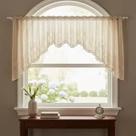 Cortina Renda Bando Cozinha Cascata 3,00 X1,00Alt Diversas