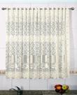 Cortina Renda Cozinha Van Dyck 2,20 x 1,50m Bege