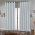 Cortina Requinte Blackout 2,70m x 2,50m - Branco