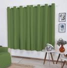 Cortina Roma 3,00m X 1,70m Verde Oliva P/ Varão Até 2m Sala