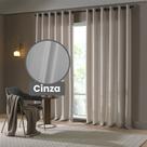 Cortina Rustica Oxford 3,0 x 2,5m - Bella Janela