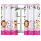 Cortina Safari Luxo 2,00 x 1,50 Decoração Quarto Baby Criança