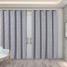 cortina sala quarto jacquard cinza semi blackout 4,00x2,80 cortina sala quarto jacquard cinza semi blackout 4,00x2,80
