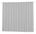 cortina sala quarto tecido blackout branco gelo 2,00x1,30