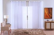 cortina sala quarto voal liso delicate 300x280 transparente