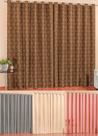 cortina sala semi blackout prime tabaco perciana luxo blecaute 3m tecido 60/40