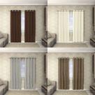 Cortina Seda Amassada - Quarto e Sala - 4,00m x 2,60m - KB