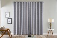 Cortina Semi Blackout de Tecido Jacquard para Sala Quarto Escritório 5,00m x 2,80m Cinza Cortina Semi Blackout de Tecido Jacquard para Sala Quarto Escritório 5,00m x 2,80m Cinza