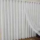 Cortina Sofisticada Bordada Voal Com Forro Microfibra 10,00x2,70 Cortina Sofisticada Bordada Voal Com Forro Microfibra 10,00x2,70