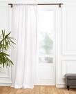 Cortina Solino Home 100% Pure Linen 274cm Filtro de luz branca