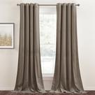 Cortina StangH Taupe Velvet 244cm Super Soft 2 painéis 52x244cm Cortina StangH Taupe Velvet 244cm Super Soft 2 painéis 52x244cm