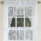 Cortina Sweet Home Collection Songbird Branca - Pacote com 24 Unidades