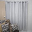 CORTINA TAFETA BEMBER COM BLACKOUT PVC 1,80m X 2,00m COR:BRANCO