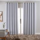Cortina Tecido Blackout Branca 560x230cm Para Varão