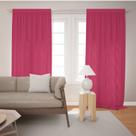 Cortina Tecido Oxford Lisa Rosa Pink - 280x220cm Cortina Tecido Oxford Lisa Rosa Pink - 280x220cm