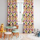 Cortina Tecido Oxford Quarto Infantil Chaveiro Pop It - 280x220cm