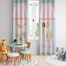 Cortina Tecido Oxford Quarto Infantil Confeitaria Candy - 280x220cm Cortina Tecido Oxford Quarto Infantil Confeitaria Candy - 280x220cm