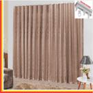 Cortina Tropical em Jacquard 2,00 x 1,70 Para Trilho Suisso - Bege - 100% Poliéster Cortina Tropical em Jacquard 2,00 x 1,70 Para Trilho Suisso - Bege - 100% Poliéster