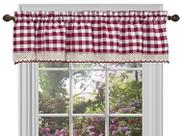 Cortina Valance para Cozinha Sweet Home Collection - 14x58cm