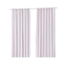 Cortina Varão Bella Janela 260x170cm Pratika Blackout Corta Luz Lisa Branco