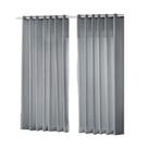 Cortina Varão Bella Janela 260x170cm Pratika Blackout Corta Luz Lisa Titanio