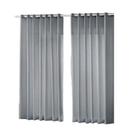 Cortina Varão Bella Janela 260x170cm Pratika Blackout Corta Luz Lisa Titanio