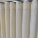 Cortina Voal Gaze De Linho Com Forro Microfibra Leve Wave Trilho Suiço 6,00x2,60