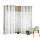Cortina voal linho cor branco 4x 2,40 pronta entrega decorativa