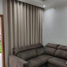Cortina Voil Linho Forro Blackout Sala Quarto Porta 4,00x2,60 Luxo