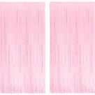 Cortinas Backdrop BRAVESHINE Foil Fringe 98x250 cm, pacote com 2