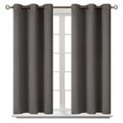 Cortinas BGment Blackout Grey 107x213cm com isolamento térmico